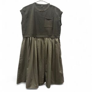 Stylish Dress in Olive Green